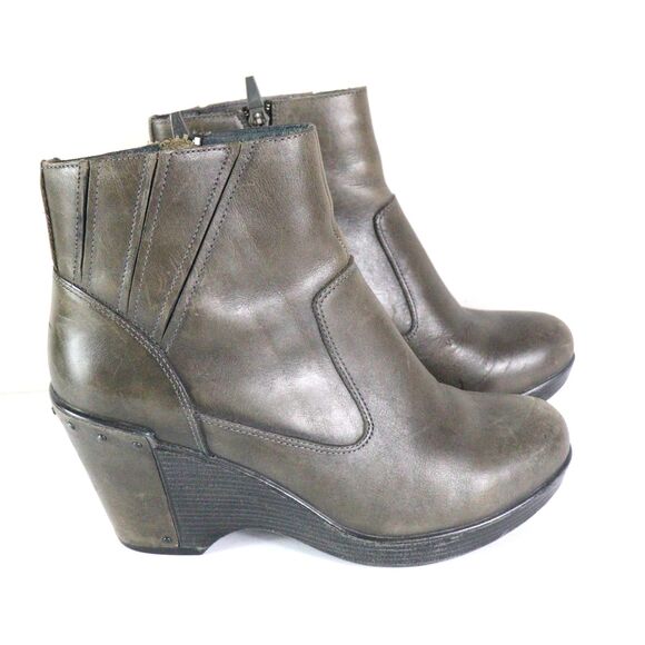 Dansko Faith leather wedge ankle boot 38 - Picture 1 of 7